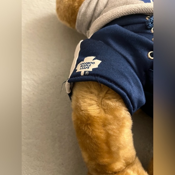 Build-A-Bear BAB Toronto Maple Leaf Uniform Bear - Picture 3 of 12